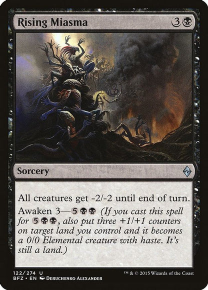 Rising Miasma | 122 | Battle for Zendikar