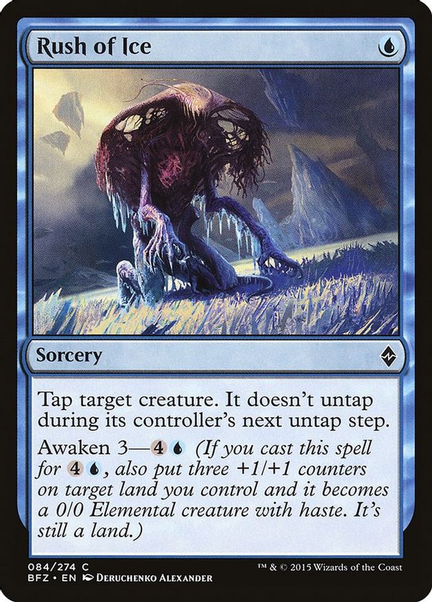 Rush of Ice | 84 | Battle for Zendikar