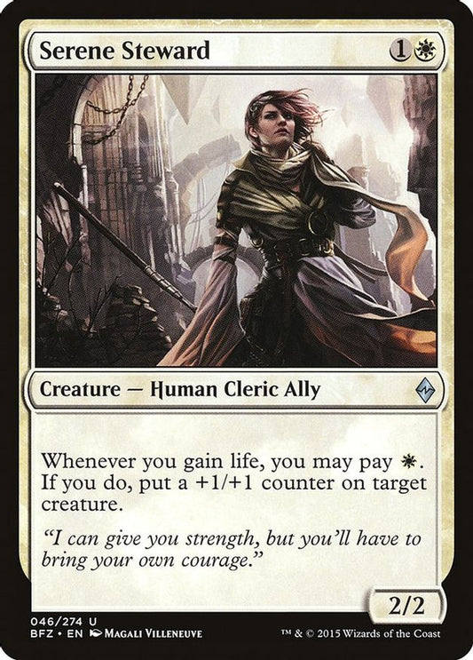Serene Steward | 46 | Battle for Zendikar