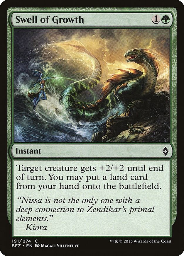 Swell of Growth | 191 | Battle for Zendikar
