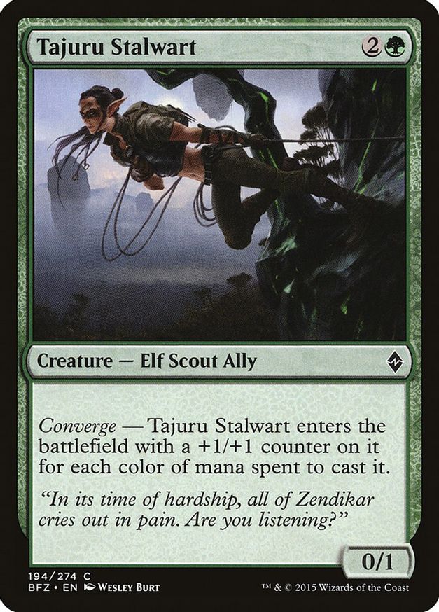 Tajuru Stalwart | 194 | Battle for Zendikar