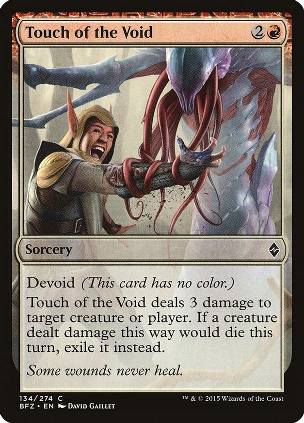 Touch of the Void | 134 | Battle for Zendikar