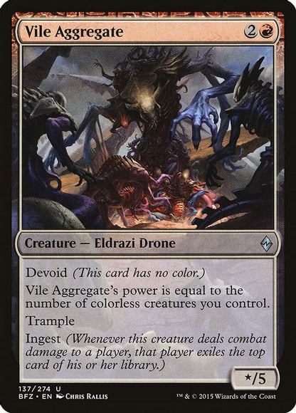 Vile Aggregate | 137 | Battle for Zendikar