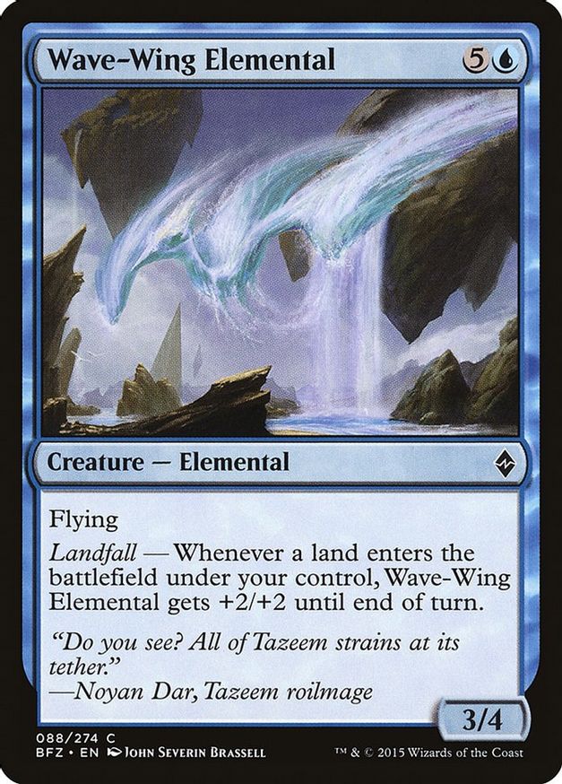 Wave-Wing Elemental | 88 | Battle for Zendikar