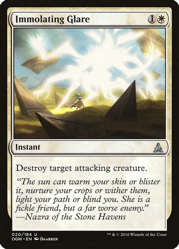 Immolating Glare | 20 | Oath of the Gatewatch