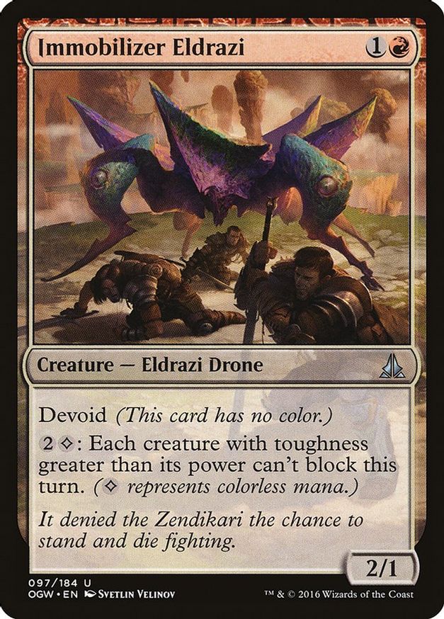 Immobilizer Eldrazi | 97 | Oath of the Gatewatch