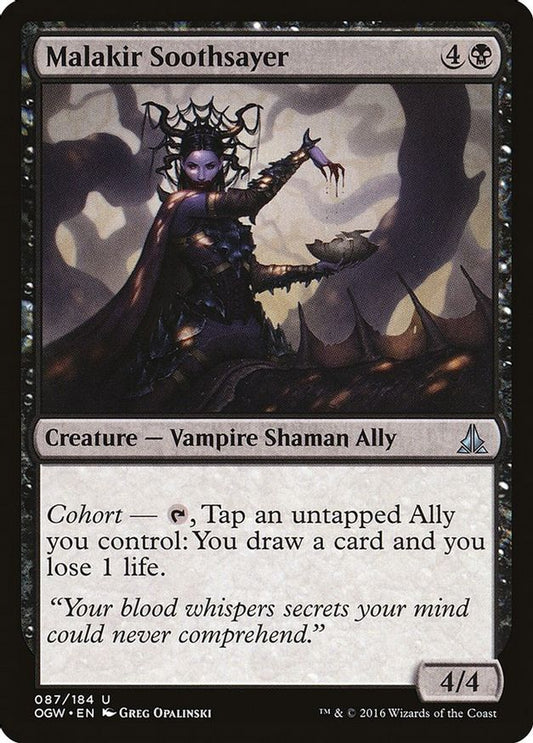 Malakir Soothsayer | 87 | Oath of the Gatewatch