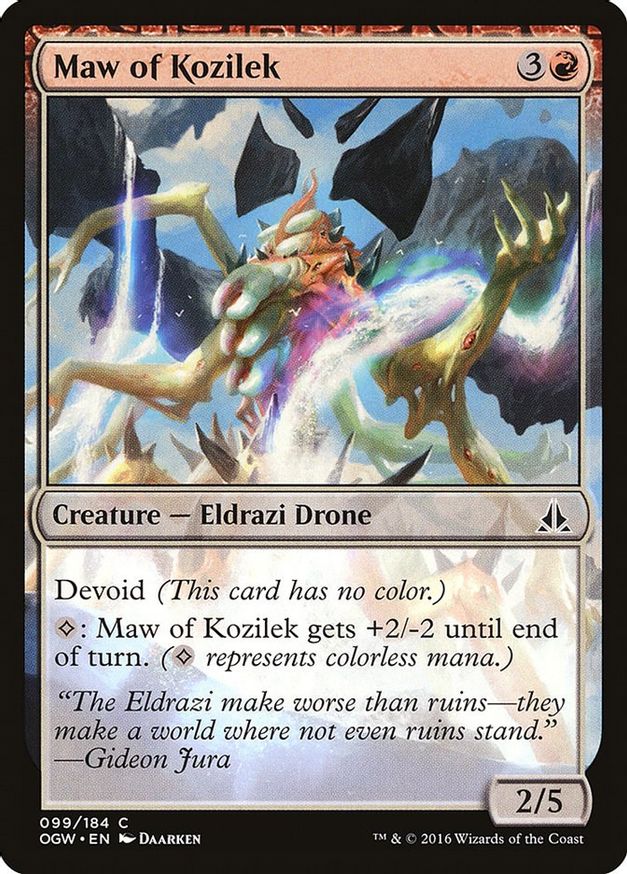 Maw of Kozilek | 99 | Oath of the Gatewatch