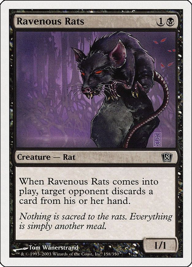 Ravenous Rats | 158 | 8th Edition
