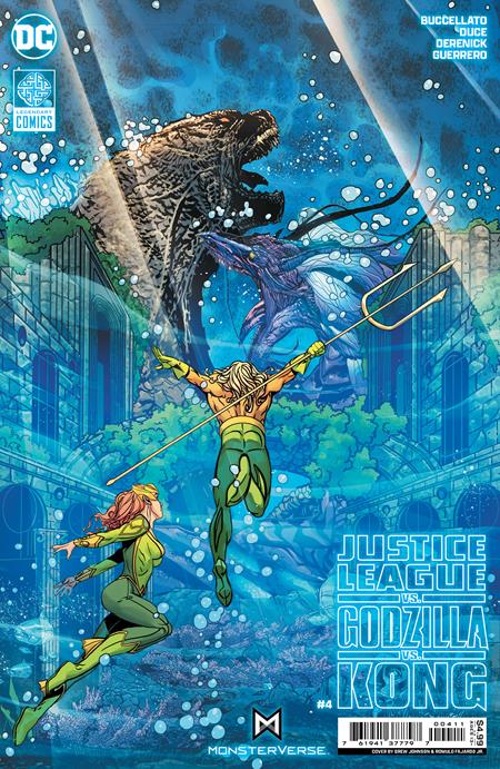 Justice League vs Godzilla vs Kong #4 (Of 7) Cover A Drew Johnson