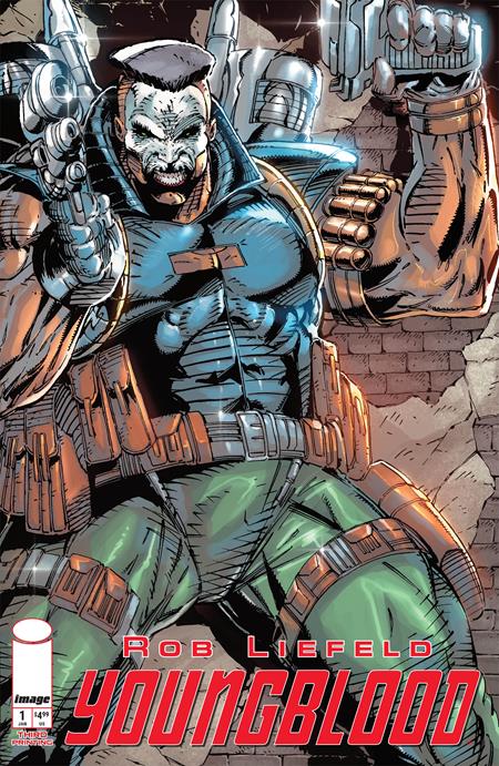 Youngblood #1 (2025) 3rd Printin Cover B Rob Liefeld Variant