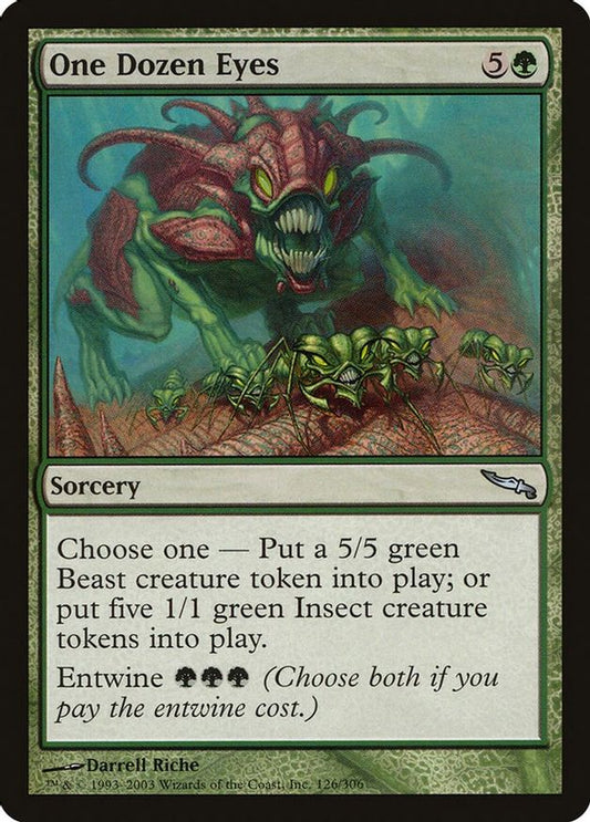 One Dozen Eyes | 126 | Mirrodin
