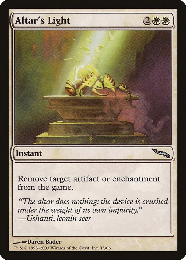 Altar's Light | 1 | Mirrodin