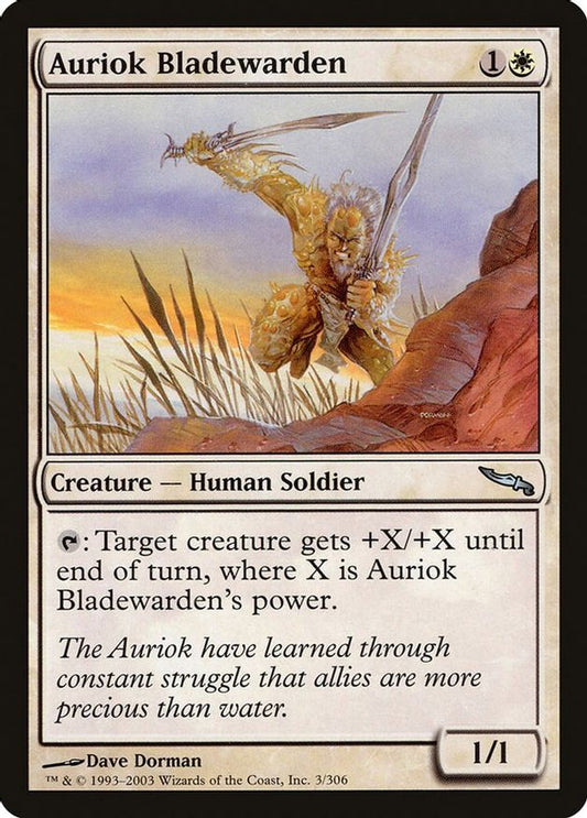 Auriok Bladewarden | 3 | Mirrodin