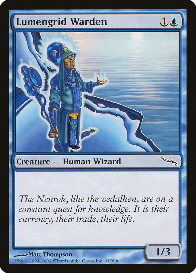 Lumengrid Warden | 41 | Mirrodin
