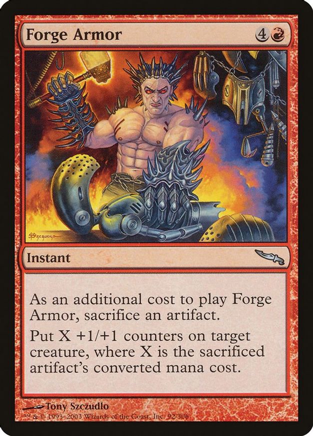 Forge Armor | 92 | Mirrodin