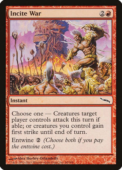 Incite War | 96 | Mirrodin