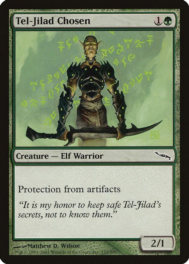 Tel-Jilad Chosen | 132 | Mirrodin