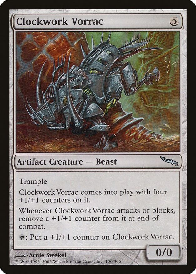 Clockwork Vorrac | 156 | Mirrodin