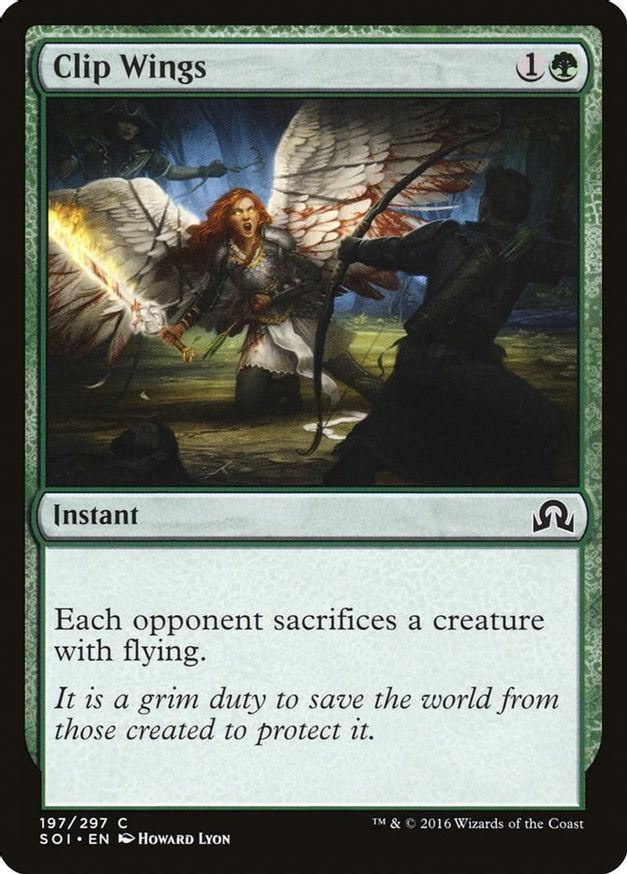 Clip Wings | 197 | Shadows over Innistrad