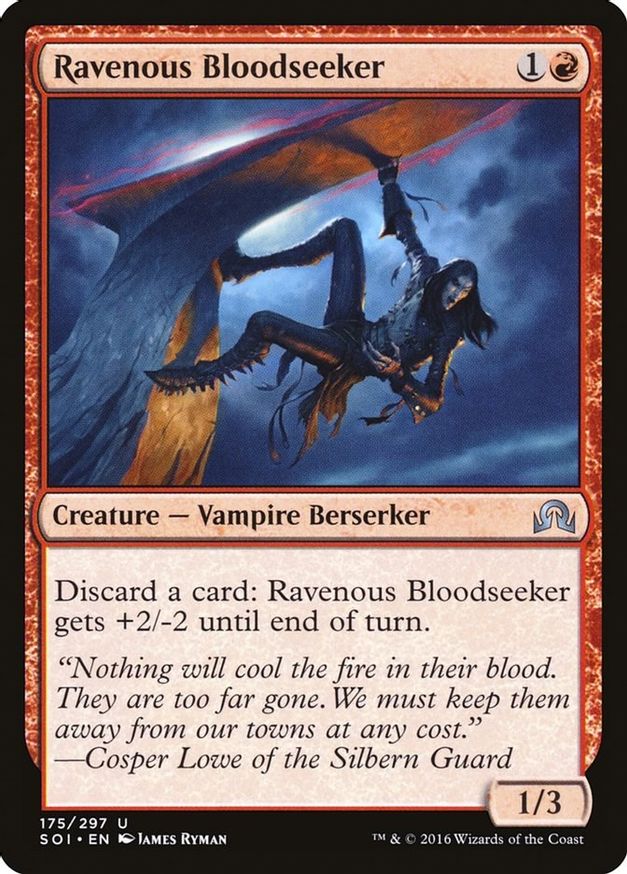 Ravenous Bloodseeker | 175 | Shadows over Innistrad