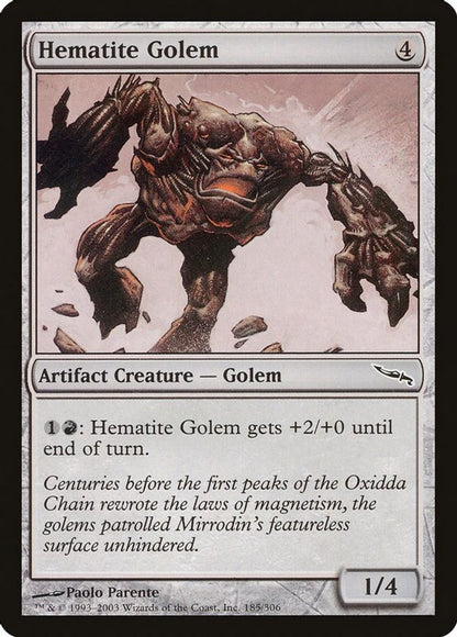 Hematite Golem | 185 | Mirrodin