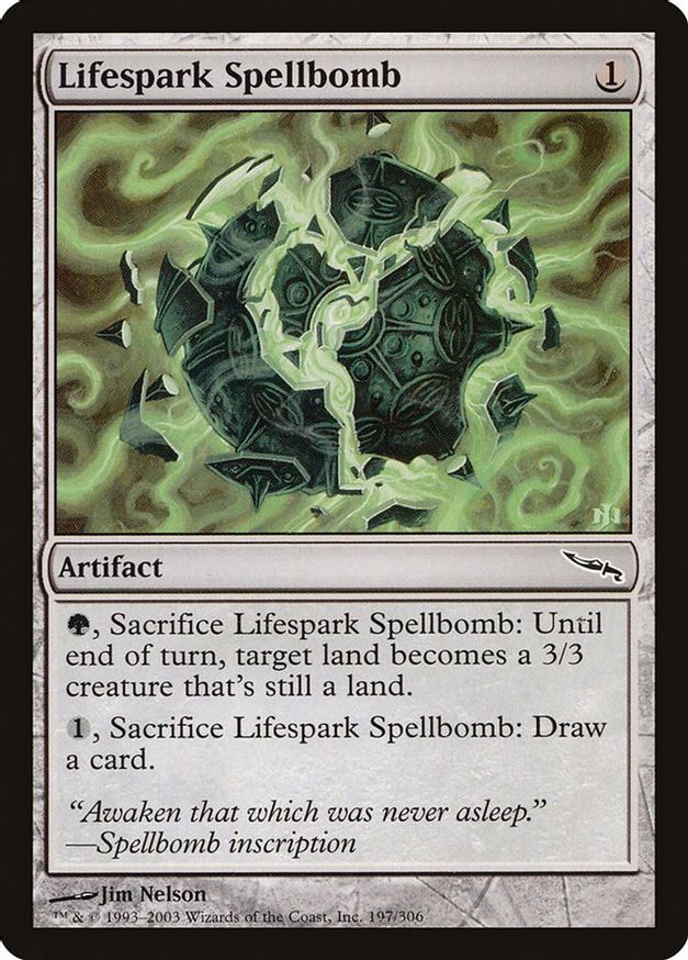 Lifespark Spellbomb | 197 | Mirrodin