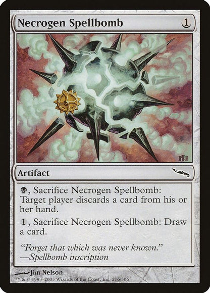 Necrogen Spellbomb | 216 | Mirrodin