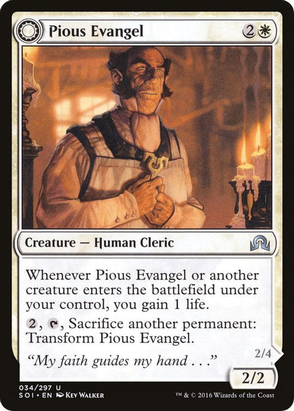 Pious Evangel | 34 | Shadows over Innistrad