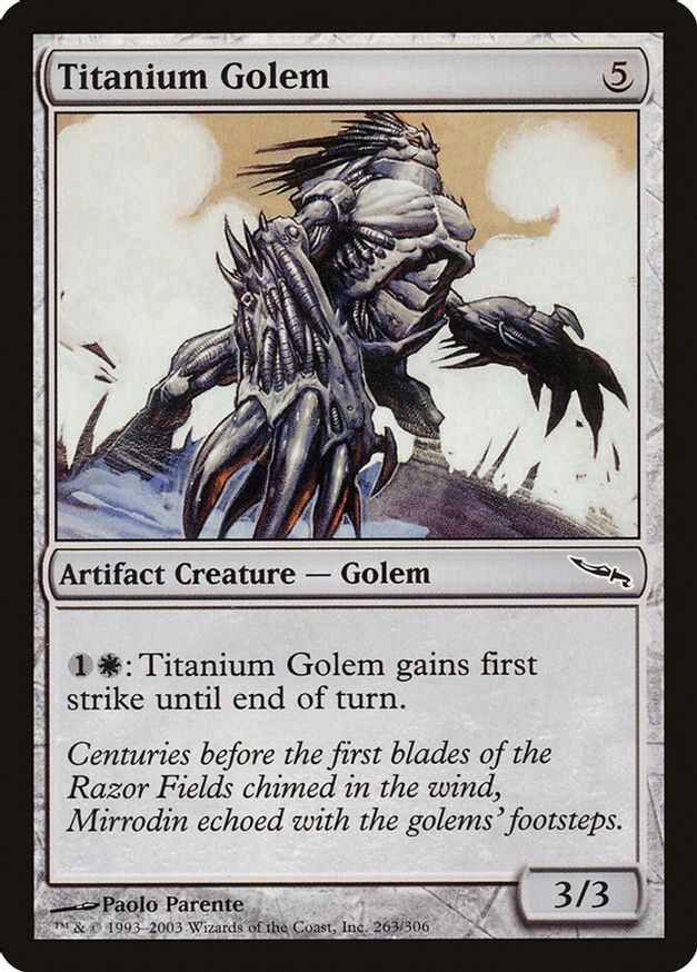 Titanium Golem | 263 | Mirrodin