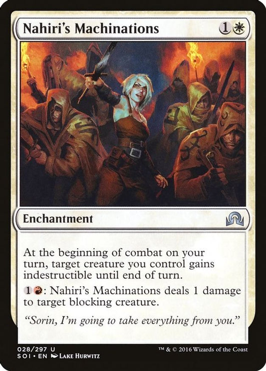 Nahiri's Machinations | 28 | Shadows over Innistrad