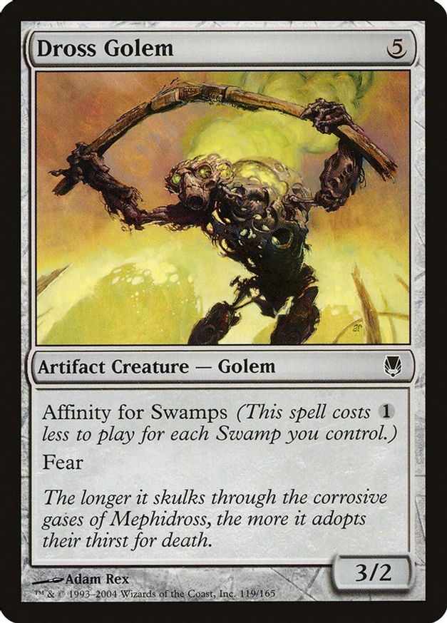 Dross Golem | 119 | Darksteel