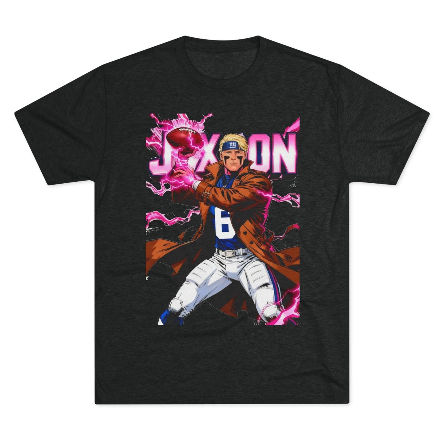 Jaxson Dart is Gambit -- Fantasy Football T‑Shirt — New York Giants X-Men Graphic Tee
