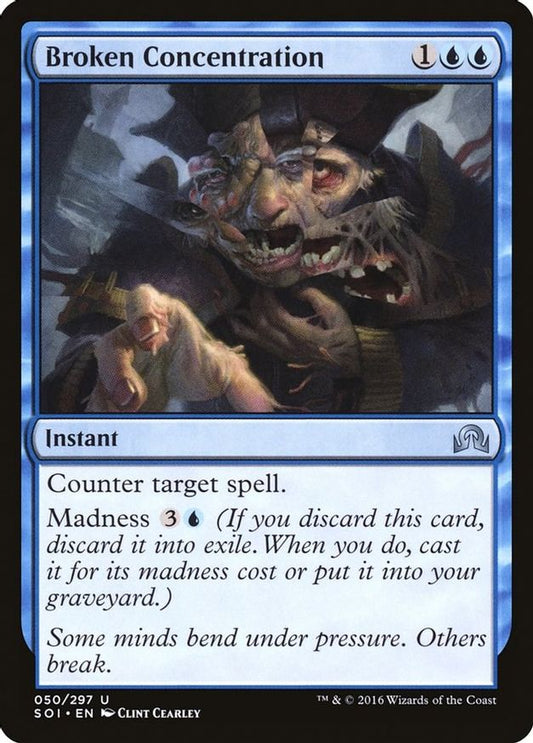 Broken Concentration | 50 | Shadows over Innistrad