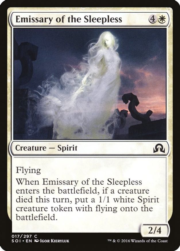 Emissary of the Sleepless | 17 | Shadows over Innistrad