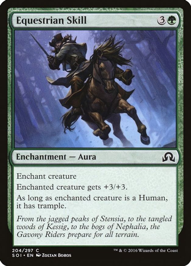 Equestrian Skill | 204 | Shadows over Innistrad