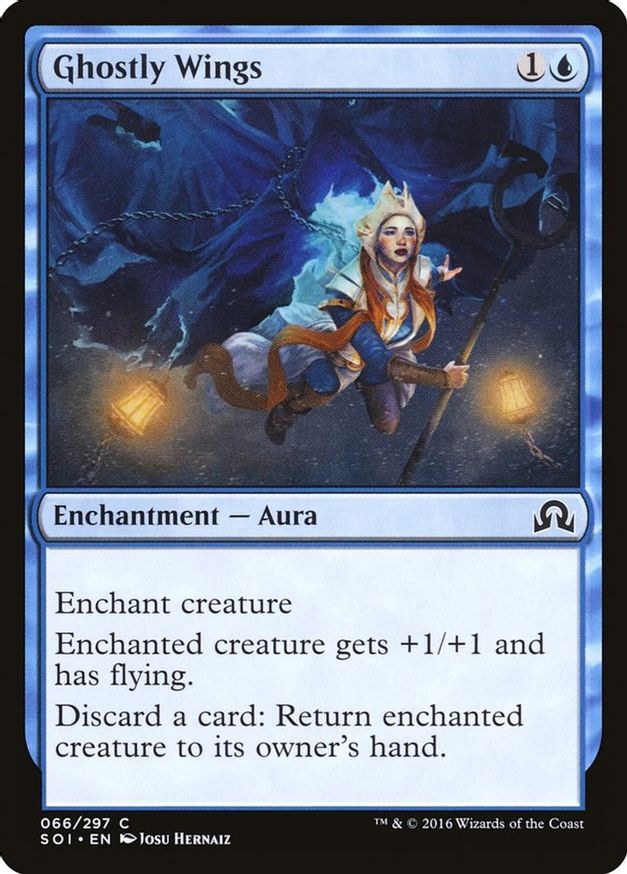 Ghostly Wings | 66 | Shadows over Innistrad