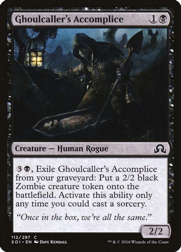Ghoulcaller's Accomplice | 112 | Shadows over Innistrad
