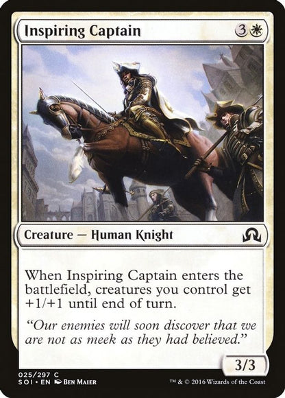 Inspiring Captain | 25 | Shadows over Innistrad