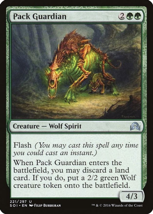 Pack Guardian | 221 | Shadows over Innistrad