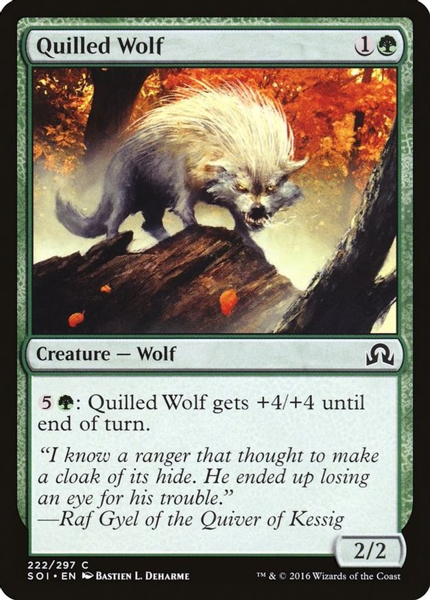 Quilled Wolf | 222 | Shadows over Innistrad