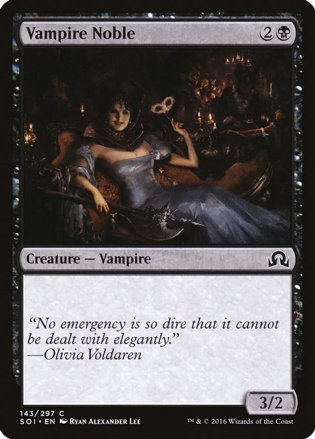 Vampire Noble | 143 | Shadows over Innistrad