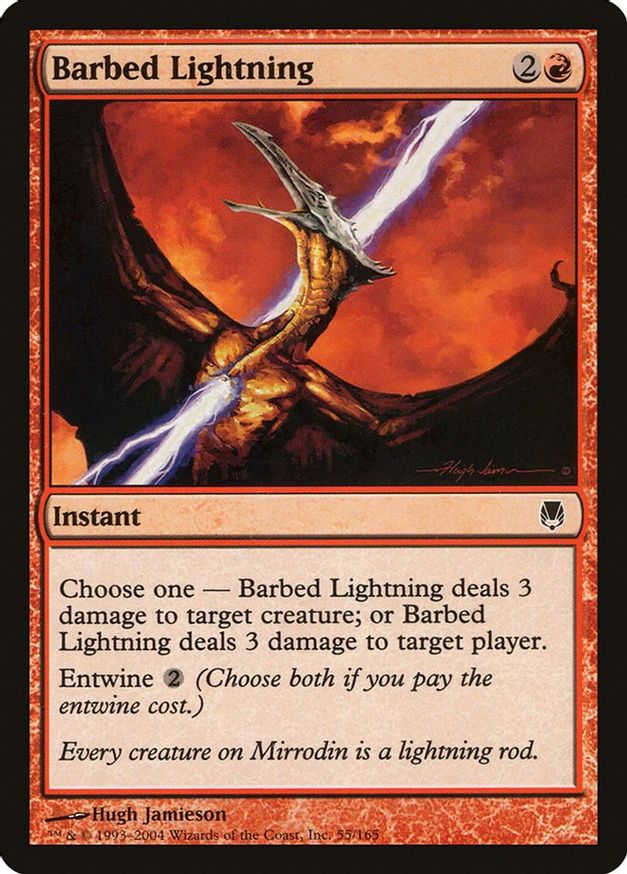 Barbed Lightning | 55 | Darksteel