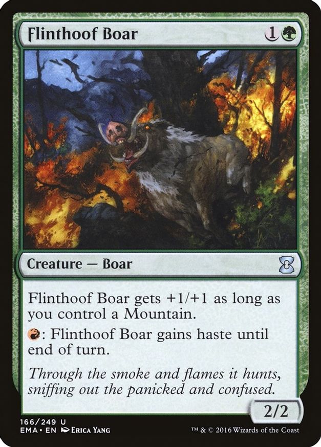 Flinthoof Boar | 166 | Eternal Masters