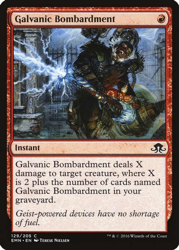 Galvanic Bombardment | 129 | Eldritch Moon