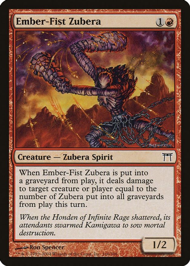 Ember-Fist Zubera | 166 | Champions of Kamigawa