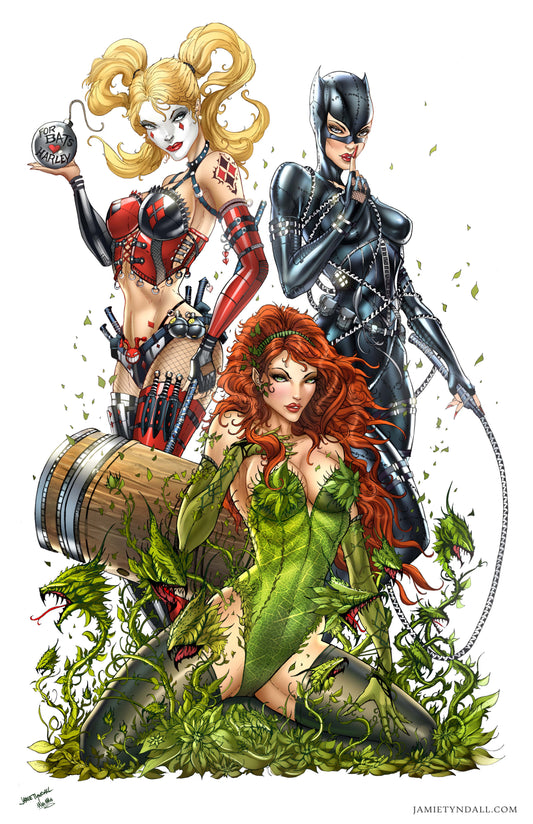 Gotham Sirens Print