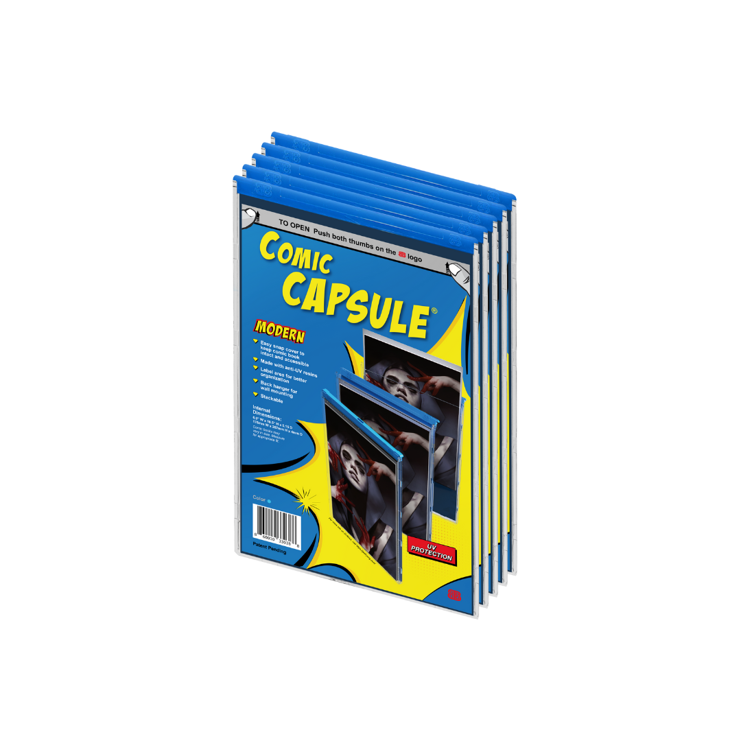 Blue Modern Size ComicCapsule