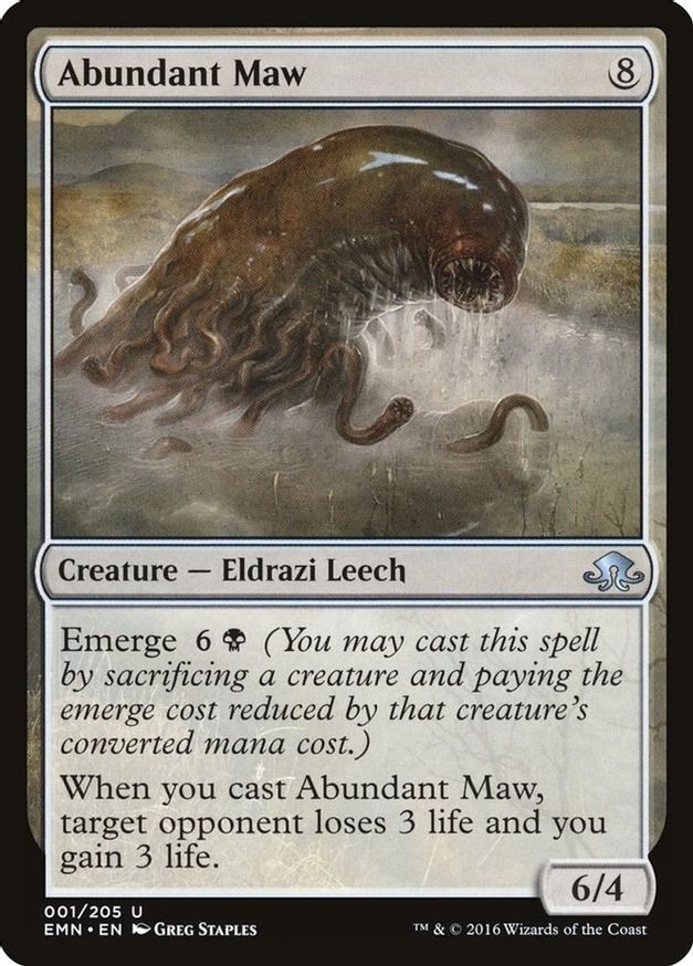 Abundant Maw | 1 | Eldritch Moon