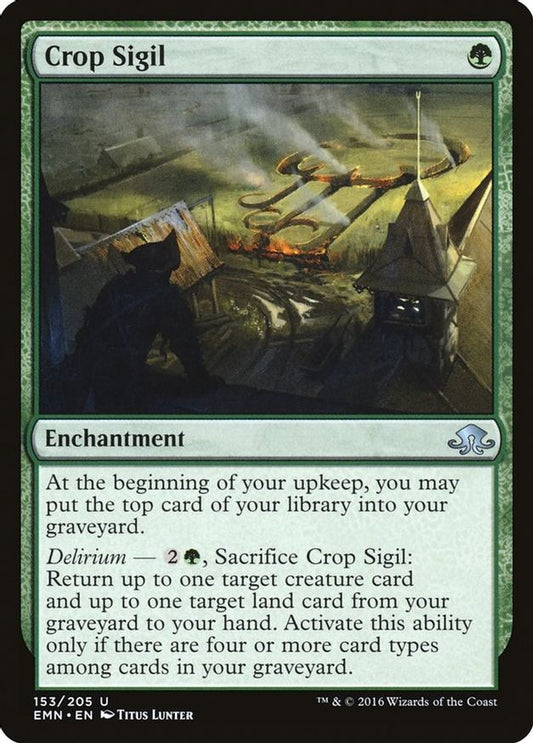 Crop Sigil | 153 | Eldritch Moon